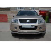 Защита переднего бампера 60/42 Suzuki Grand Vitara 2005-2012 3 дв