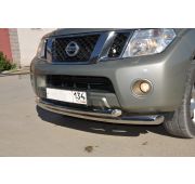 Защита переднего бампера 76/60 Nissan Pathfinder 2010-2013