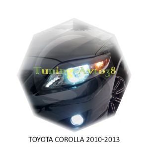 Реснички на фары Toyota Corolla 2010-2013г