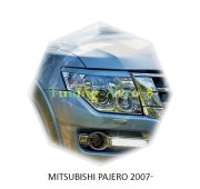 Реснички на фары Mitsubishi Pajero 2007г-