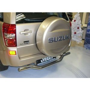 Защита заднего бампера  (волна) Suzuki Grand Vitara 2005-2012