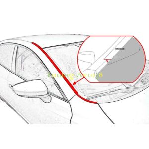 Водосток лобового стекла Chevrolet Aveo 2012-