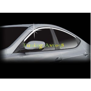Хром окантовка окон дверей верхняя Hyundai Avante MD 2010-2014