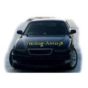Защита на фары ( очки ) черные Toyota Chaser 100-X105 1997-2001