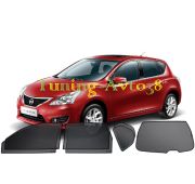 Каркасные шторки ( задние боковые ) Kia Rio 2011- (седан)