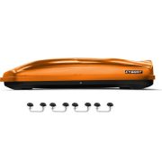 Багажный бокс CYBORT CarGO 580 216x85x46 см (2-х стороннее открытие, янтарь )