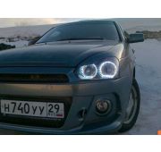Реснички на фары Снайпер Лада Приора/LADA Priora 2007 -