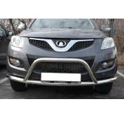 Защита переднего бампера радиус+низкая скоб 60/53 Great Wall Hover 5 2010
