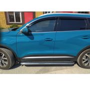 Пороги с накладным листом 53 Chery Tiggo 7 Pro 2021