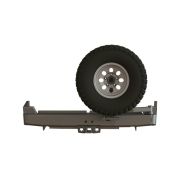 Бампер силовой заднийToyota Land Cruiser 105 с квадратом под фаркоп и калиткой