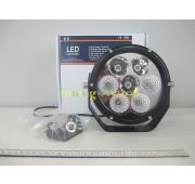 Фары противотуманные светодиодные  7 диодов х 10W (Cree LED), 70W, Евросвет, алюминиевый корпус (пылевлагозащищенный), 160*85*160мм, 12/24V