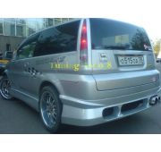 Обвес - юбка заднего бампера Honda HR-V 1999-2001