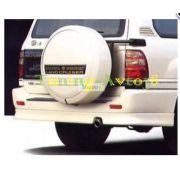 Обвес - юбка заднего бампера Toyota Land Cruiser 100 1998-2007