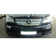 Обвес - юбка переднего бампера Brabus Mercedes-Benz M-Class W164 2005-2011