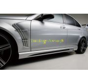 Обвес - боковые пороги WALD Black Bison Mercedes-Benz C-Class W204 2007-2015