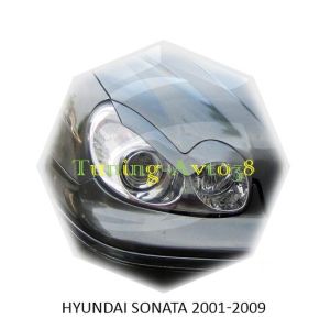 Реснички на фары Hyundai Sonata 2001-2009г
