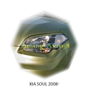 Реснички на фары Kia Soul 2008-