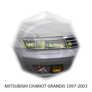 Реснички на фары Mitsubishi Chariot Grandis  1997-2003г
