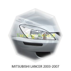 Реснички на фары Mitsubishi Lancer 2003-2007г