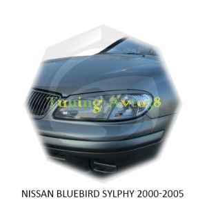 Реснички на фары Nissan Bluebird Sylphy 2000-2005г