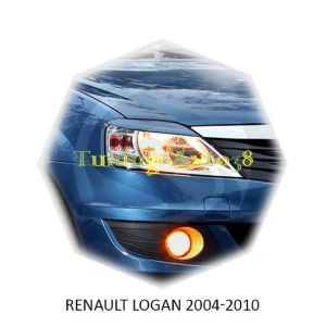 Реснички на фары Renault Logan 2004-2012г