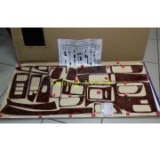 Накладки в салон под дерево Toyota Land Cruiser Prado 120 2003-