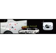 Хром накладка на лючок бензобака Hyundai Avante 1995-1997