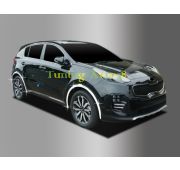 Хром накладки на колесные арки Kia Sportage QL 2016-