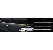 Хром окантовка окон дверей нижняяKia Spectra 2002-2004