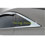 Хром окантовка задней форточки Hyundai Sonata 2009-2013