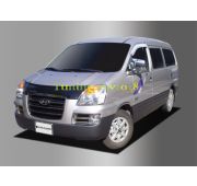 Дефлекторы окон ( ветровики ) хром Hyundai Libero 2001-2007
