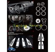 Хром накладки в салон ( пакет ) SsangYong Actyon 2005-2010