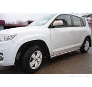 Защита порога 60 Toyota RAV4 2010-2012