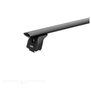 Багажная система LUX БК2 на интегрировнные рейлинги с крыловидными дугами черными