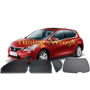 Каркасные шторки ( передние боковые ) Toyota Yaris 5D 2005-2011