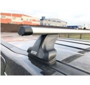 Багажники на гладкую крышу (крепление в штатные места) аэродинамические дуги