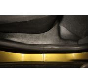 Накладки на ковролин задние Рено Сандеро 2/Renault Sandero  2 2014-(2 шт.)