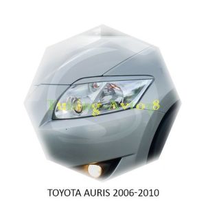 Реснички на фары Toyota Auris  2006-2012г