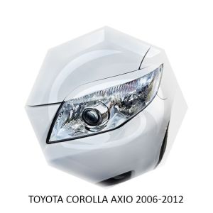 Реснички на фары Toyota Corolla 2007-2010г