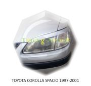 Реснички на фары Toyota Corolla Spacio 1997-2001г