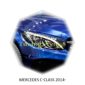 Реснички на фары Mercedes-Benz C-Class 205 2014г-