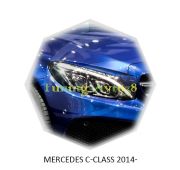 Реснички на фары Mercedes-Benz C-Class 205 2014г-