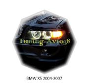 Реснички на фары BMW X5 2004-2007г