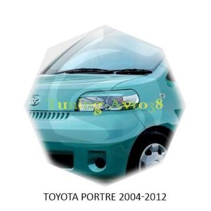 Реснички на фары Toyota Porte 2004-2012г