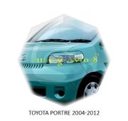 Реснички на фары Toyota Porte 2004-2012г