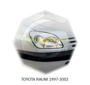 Реснички на фары Toyota Raum 1997-2002г