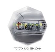 Реснички на фары Toyota Succeed 2002-
