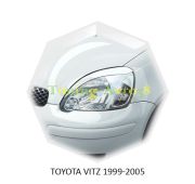 Реснички на фары Toyota Vitz 1999-2005г