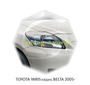 Реснички на фары Toyota Yaris /Belta 2005-