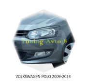 Реснички на фары Volkswagen Polo 2009-